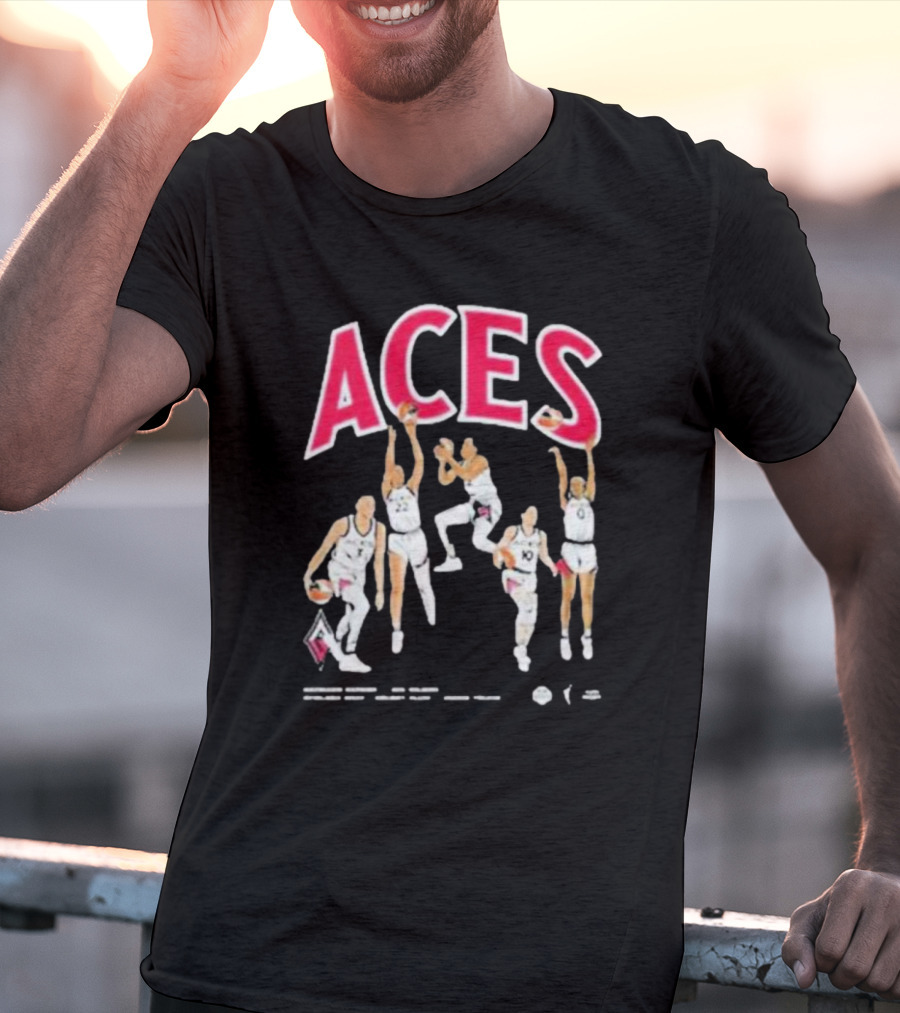 ACEs Basketball Team Players Action T-Shirt