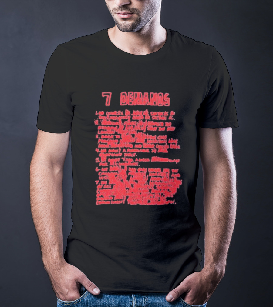 7 Demandos Ericdoa Siempre Pa’lante T-Shirt