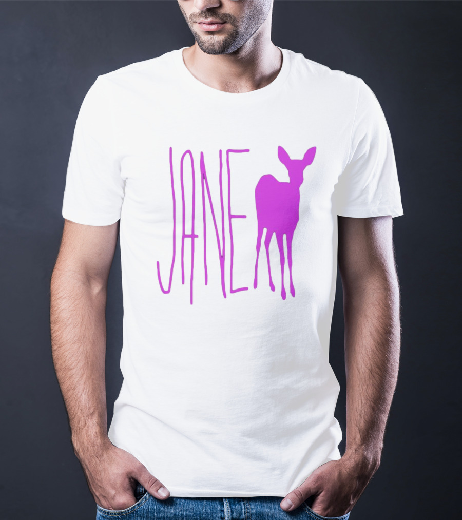Forbidden Planet Jane Doe Pink Deer T-Shirt