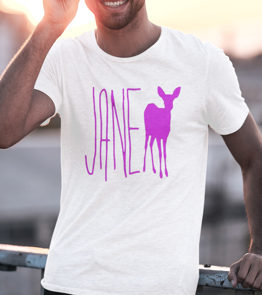 Forbidden Planet Jane Doe Pink Deer T-Shirt