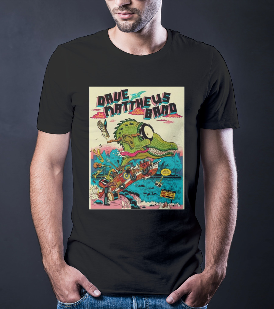 Dave Matthews Band Nov 8 Neenah Wisconsin Tour T-Shirt