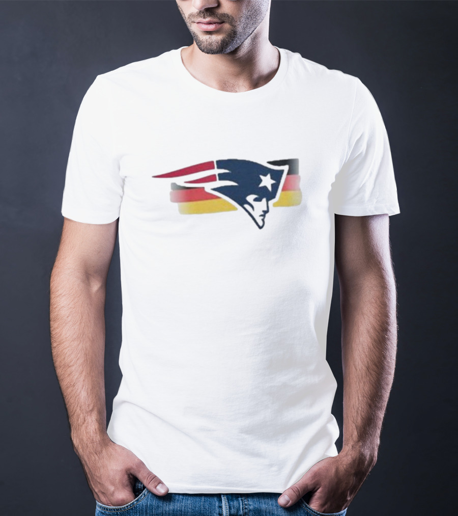 Hunter Henry Patriots Germany NFL Logo Edition T-Shirt