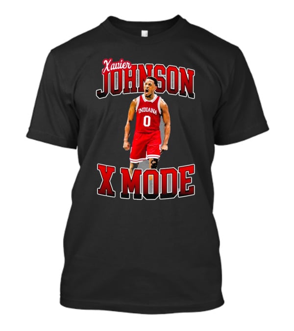 Xavier Johnson X-Mode Indiana Basketball Player T-Shirt
