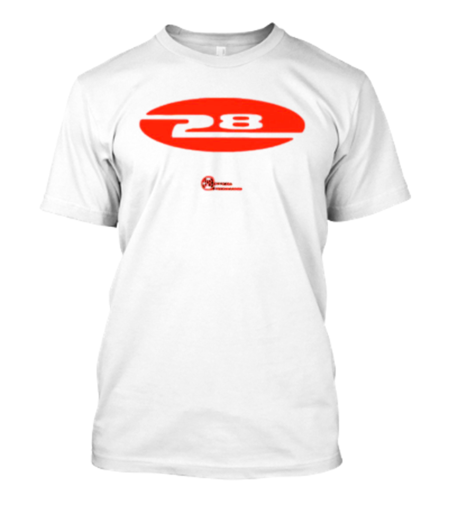 28 Official Programme Logo Red Oval T-Shirt