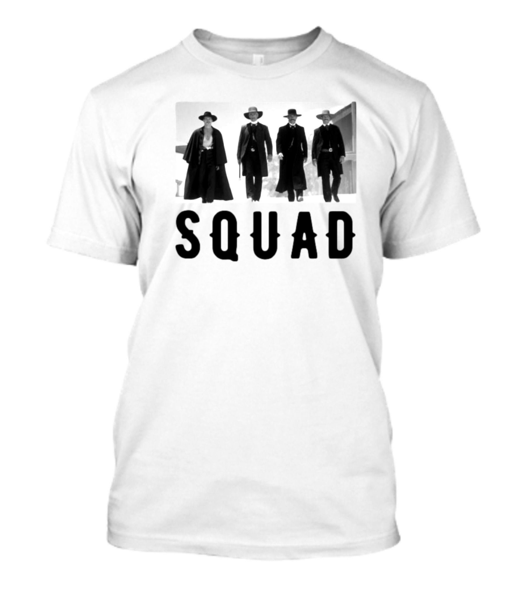 Tombstone Squad Western Cowboy Outlaws T-Shirt