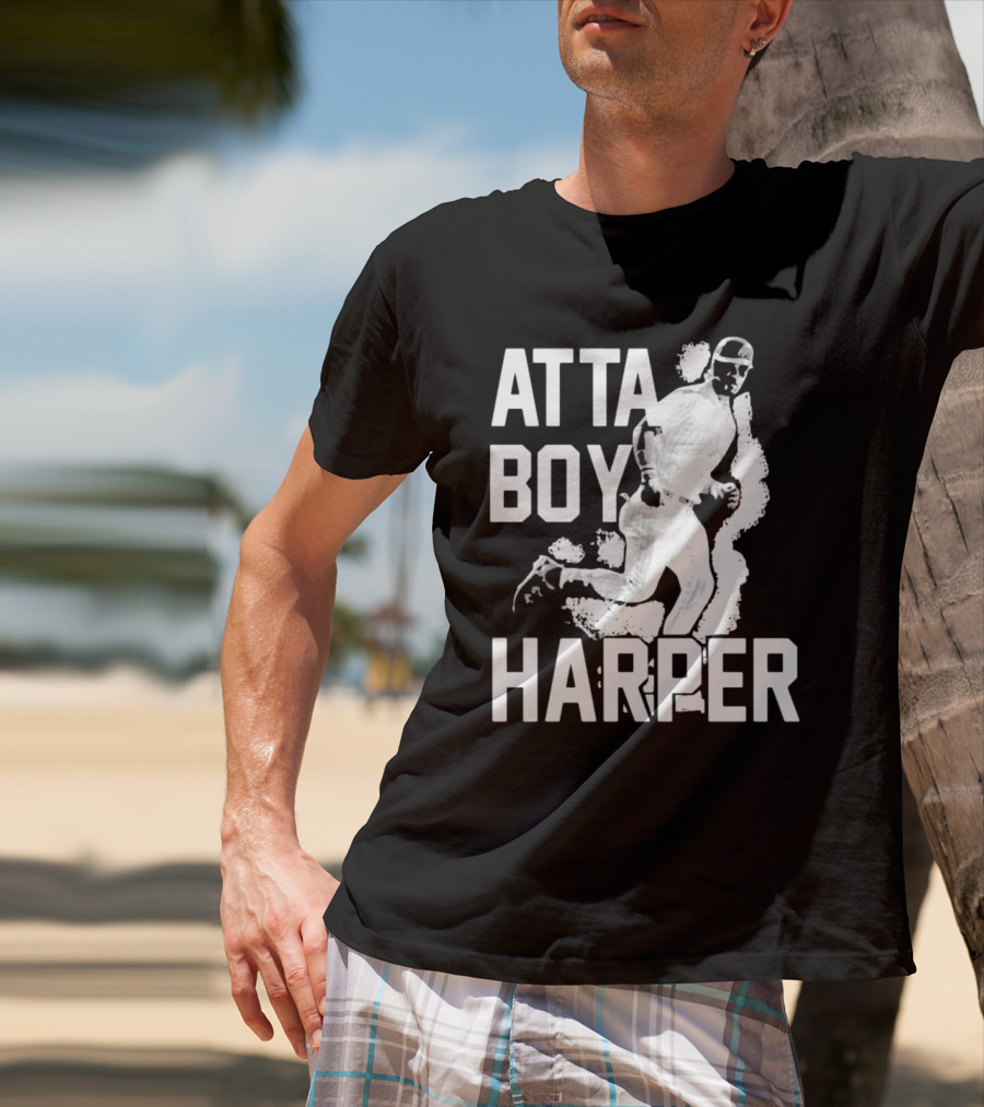 Atta Boy Harper Baseball Player Running T-Shirt