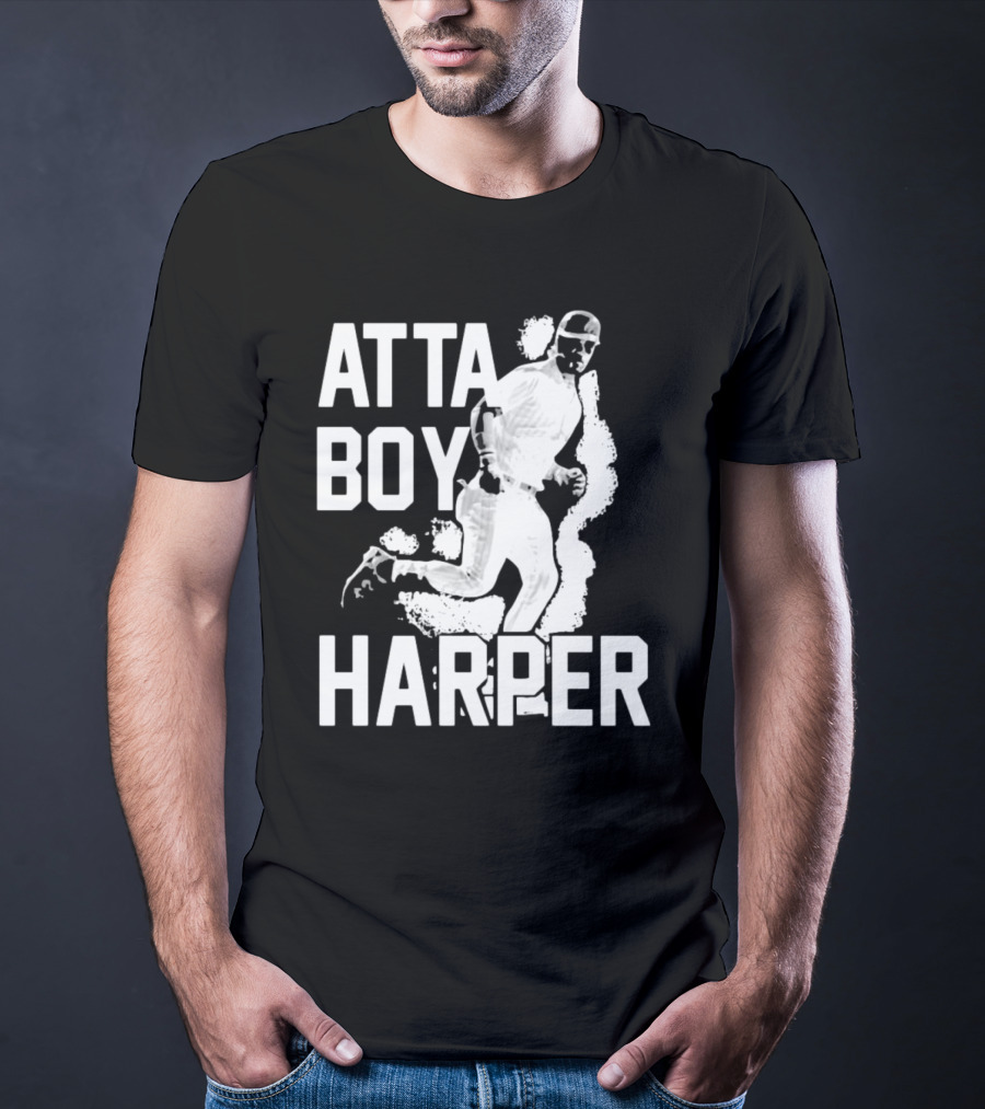 Atta Boy Harper Baseball Player Running T-Shirt