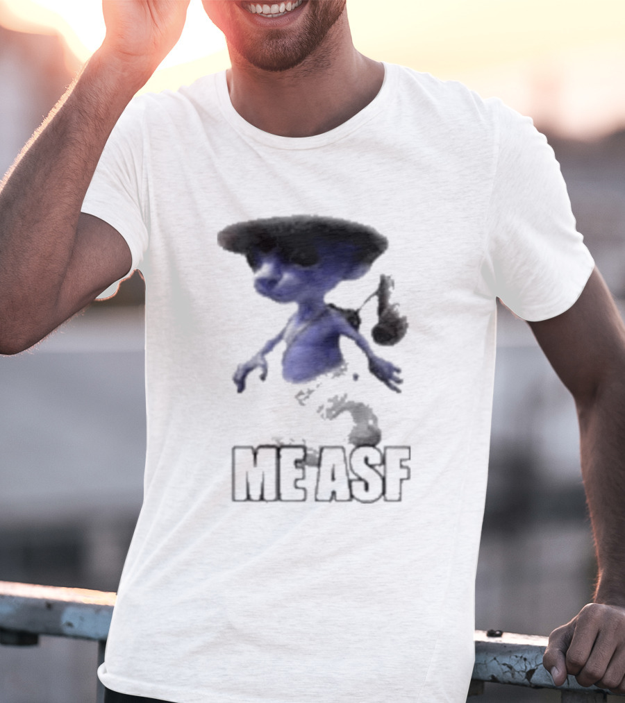 Cat Smurf Me Asf T-Shirt