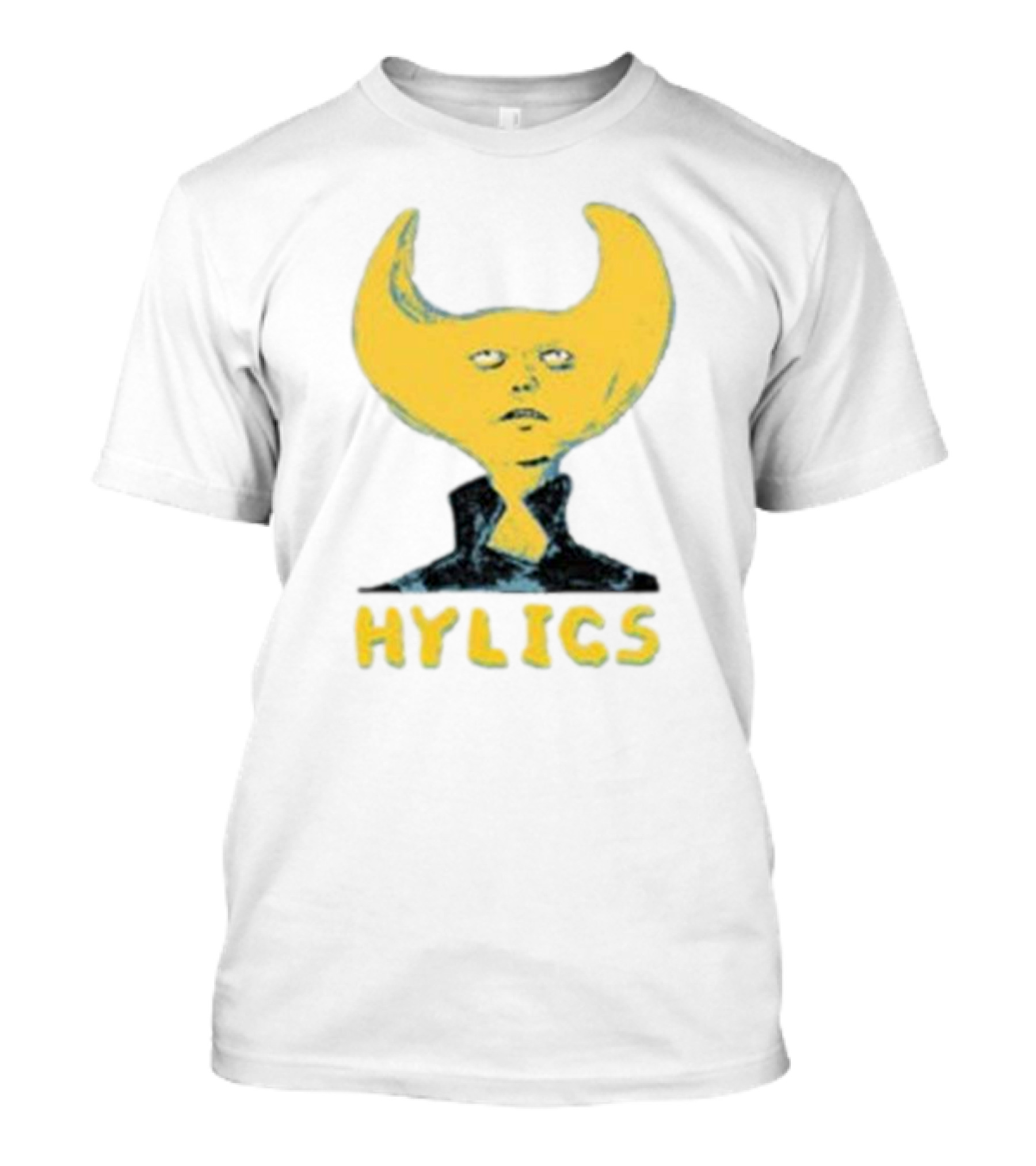 HYLICS Wayne Character Graphic Yellow Head T-Shirt
