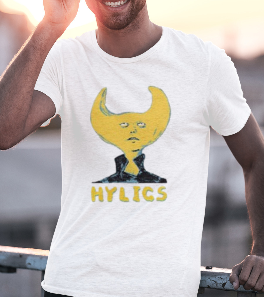 HYLICS Wayne Character Graphic Yellow Head T-Shirt