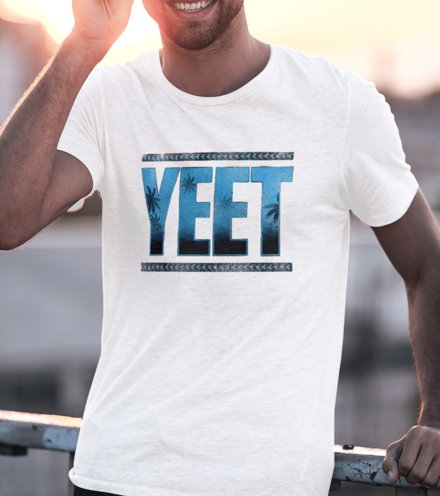 Yeet Jey Uso Tropical Print T-Shirt