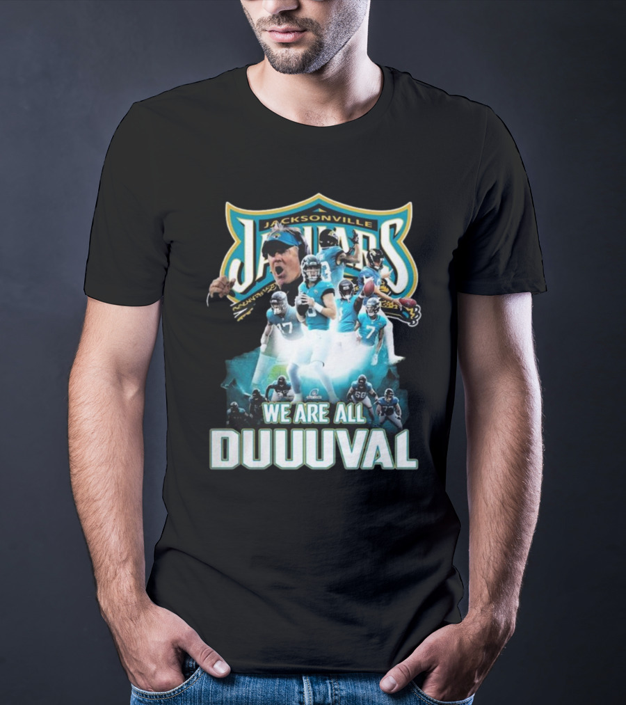 Jacksonville Jaguars Players We Are All Duuuval Victory T-Shirt