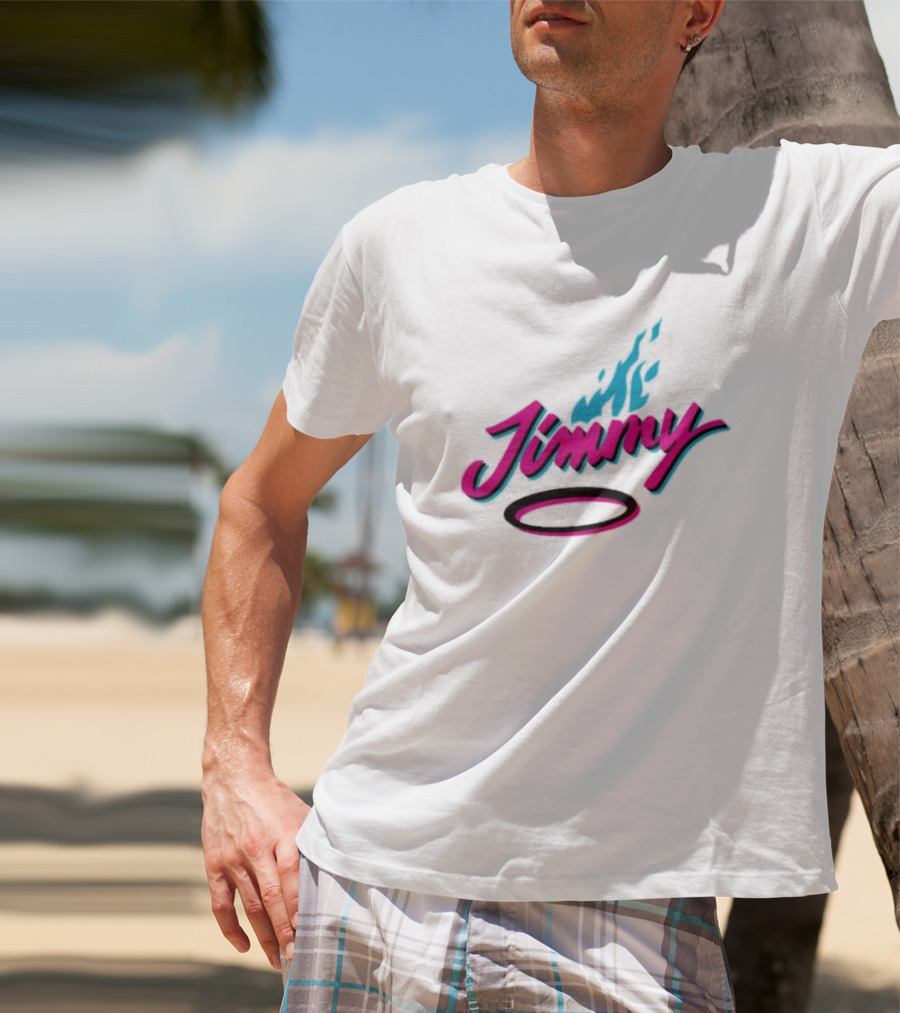 Jimmy Heat Retro Flame T-Shirt