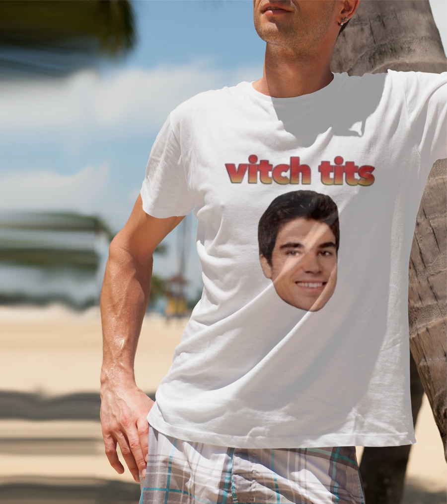 Vitch Tits Rocket Powered Mohawk F1 T-Shirt