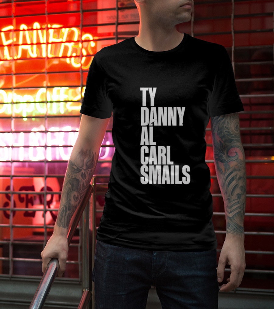 Ty Danny Al Carl Smails Caddyshack Characters Names T-Shirt