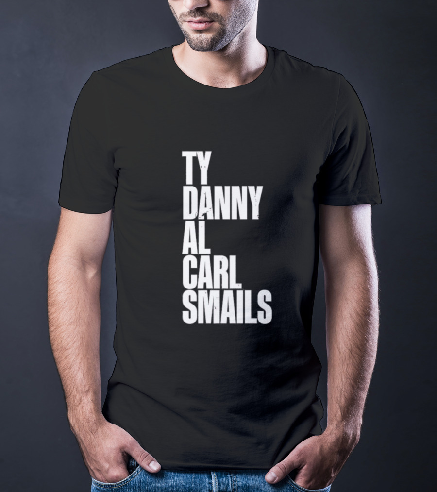 Ty Danny Al Carl Smails Caddyshack Characters Names T-Shirt