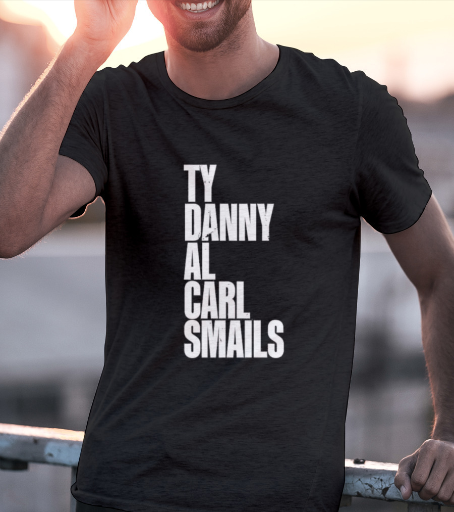 Ty Danny Al Carl Smails Caddyshack Characters Names T-Shirt