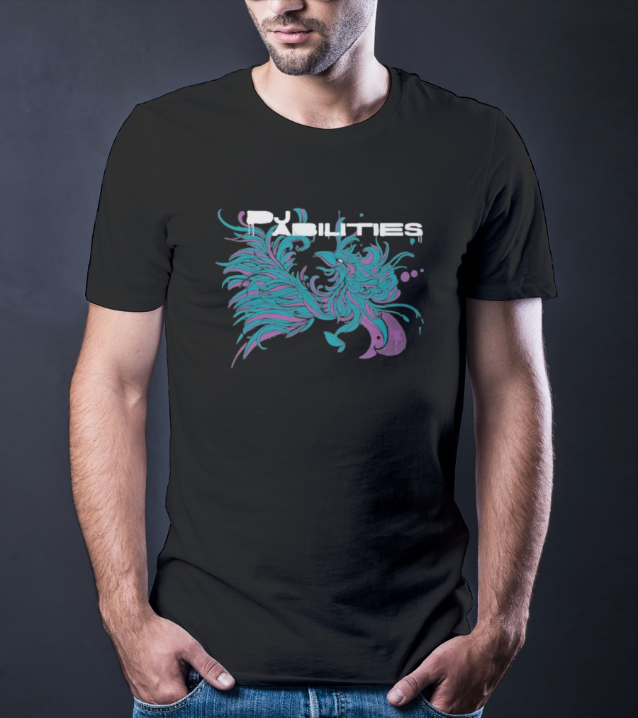 DJ Abilities Abstract Phoenix T-Shirt