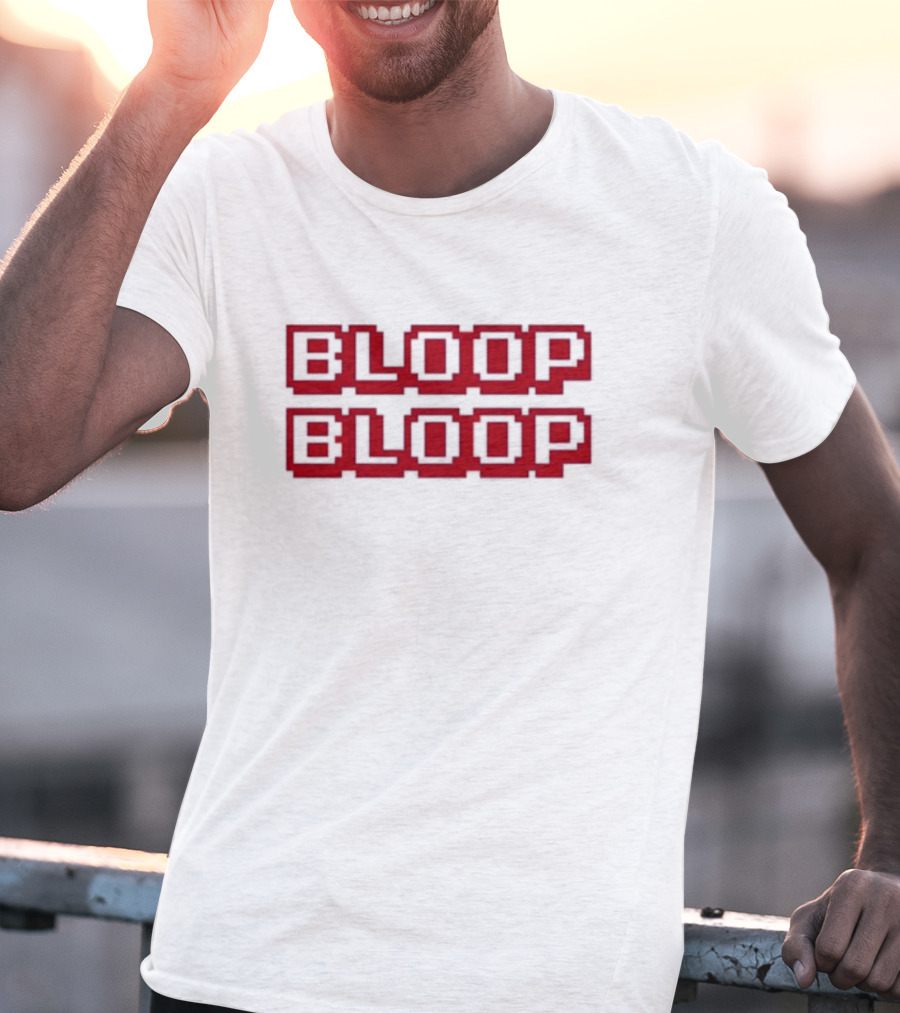 Bloop Bloop Pixelated T-Shirt