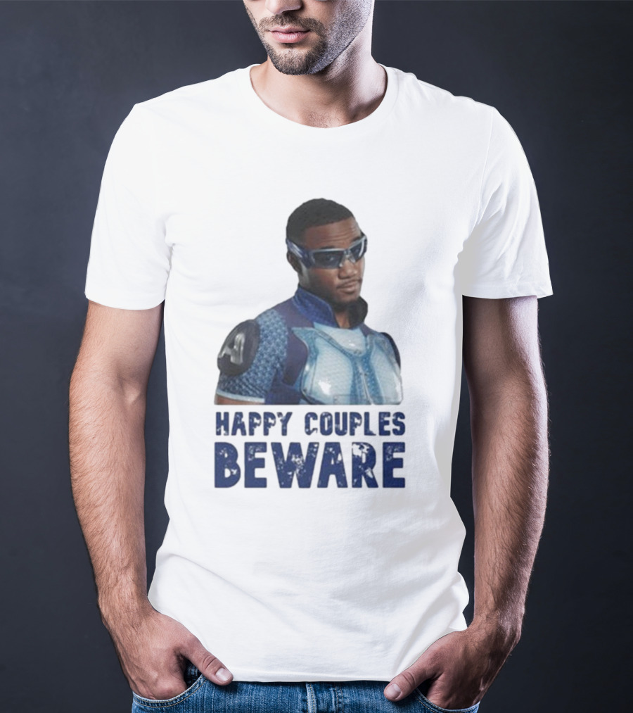 Happy Couples Beware Captain Secret Identity T-Shirt