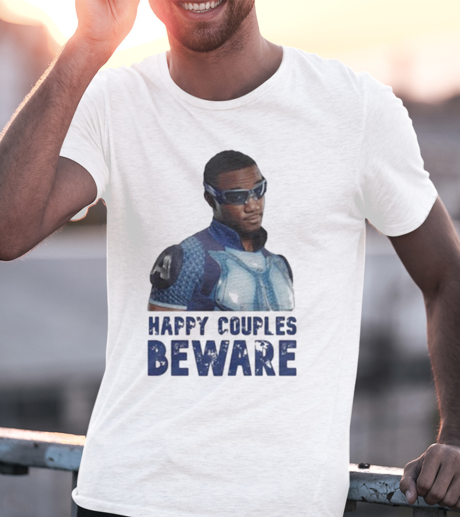 Happy Couples Beware Captain Secret Identity T-Shirt