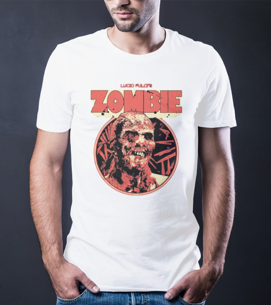 Lucio Fulci's Zombie Retro Horror Movie T-Shirt