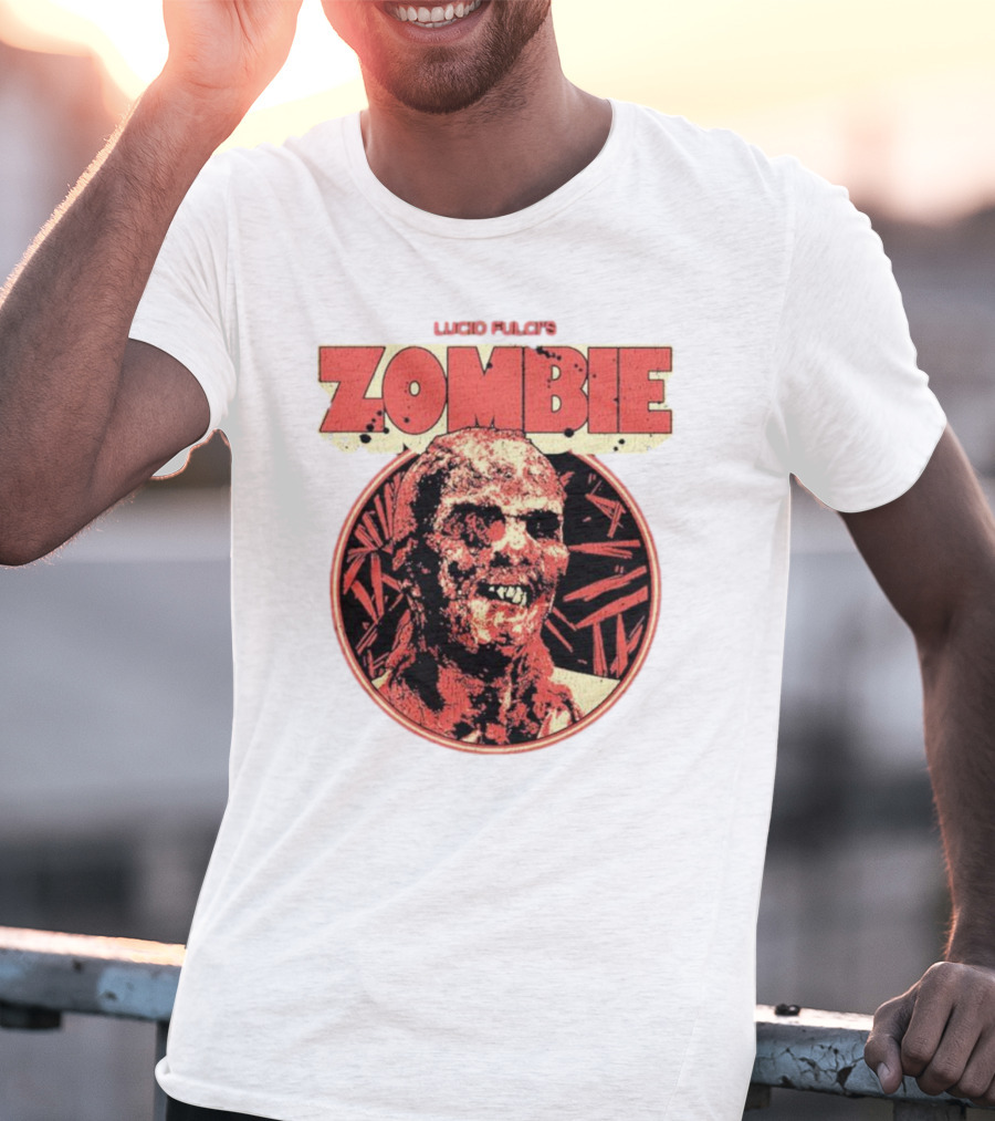 Lucio Fulci's Zombie Retro Horror Movie T-Shirt