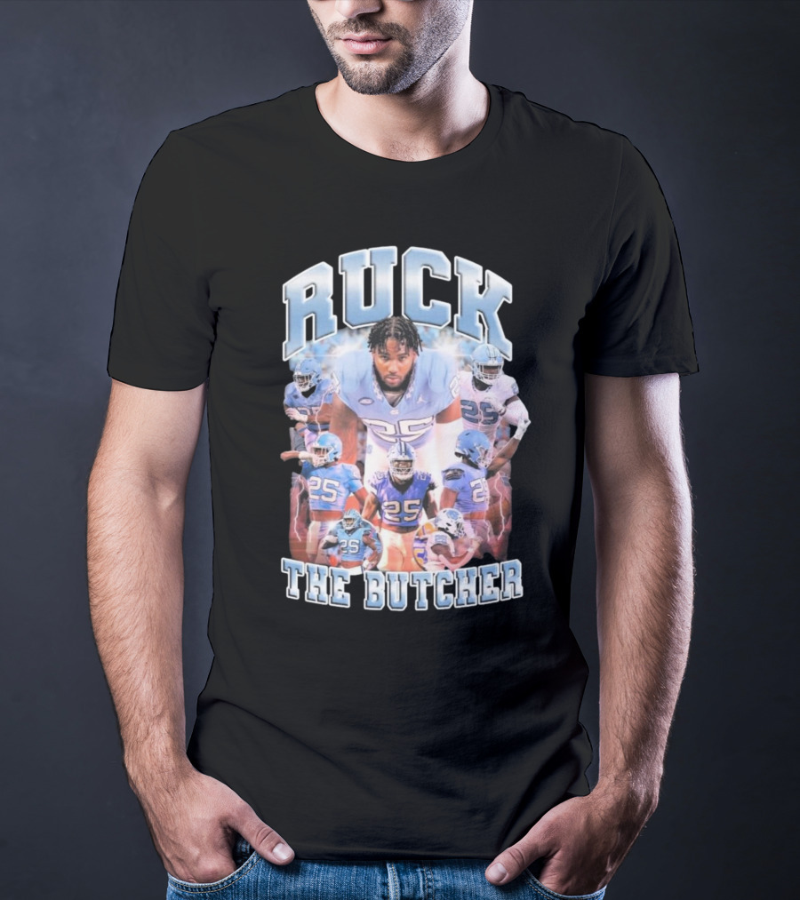 RUCK The Butcher 25 Football Montage T-Shirt