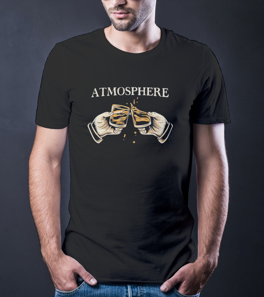ATMOSPHERE Toasting Glasses Cheers T-Shirt