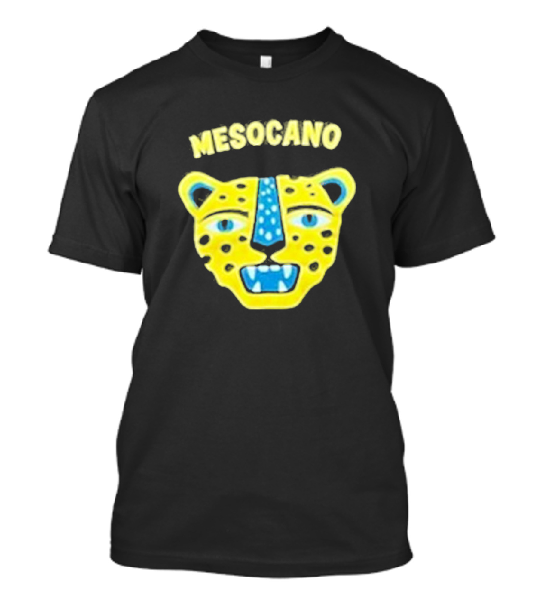 Mesocano Vibrant Jaguar Face T-Shirt