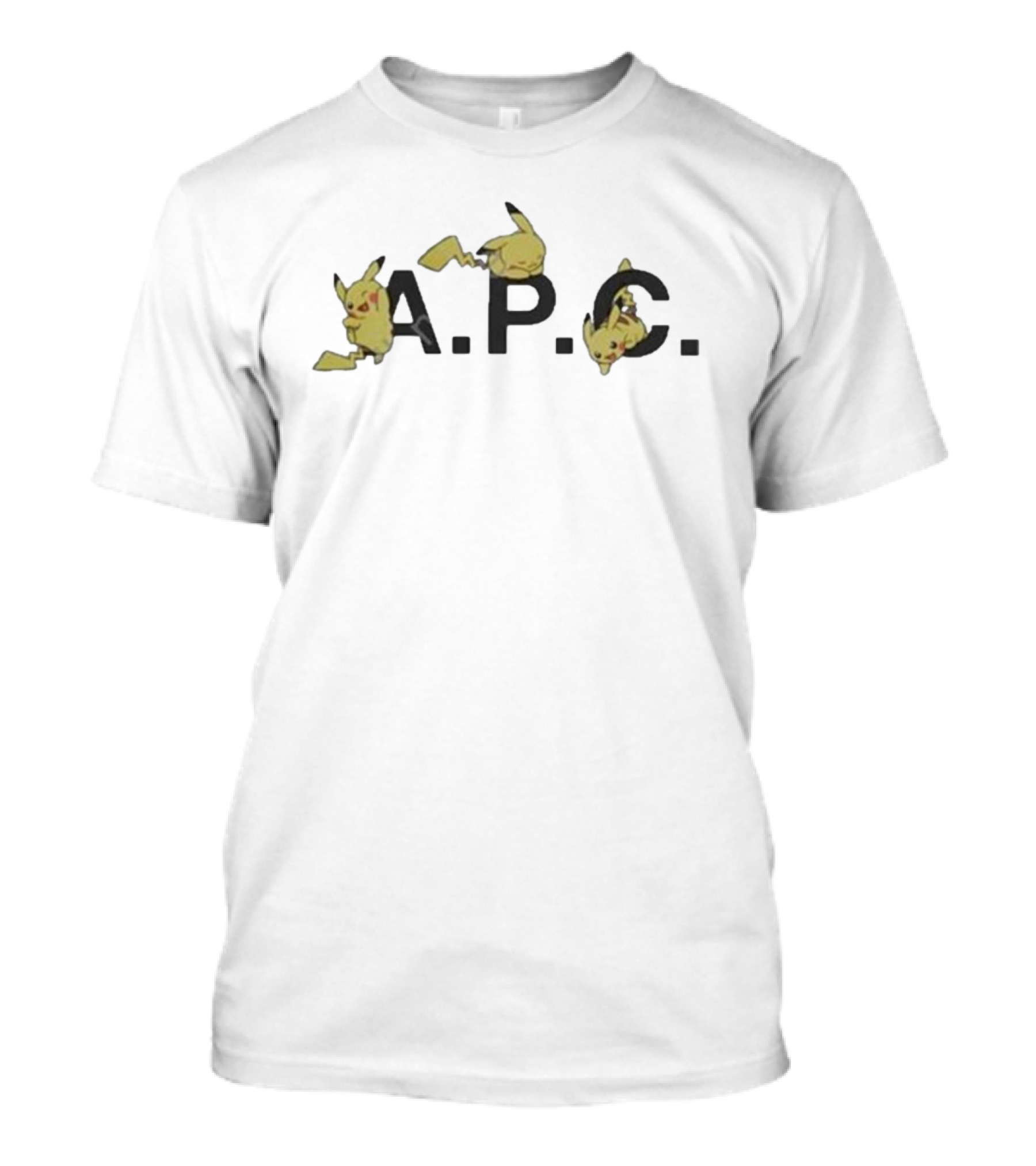 Pokémon × A.P.C. Pikachu Trio T-Shirt