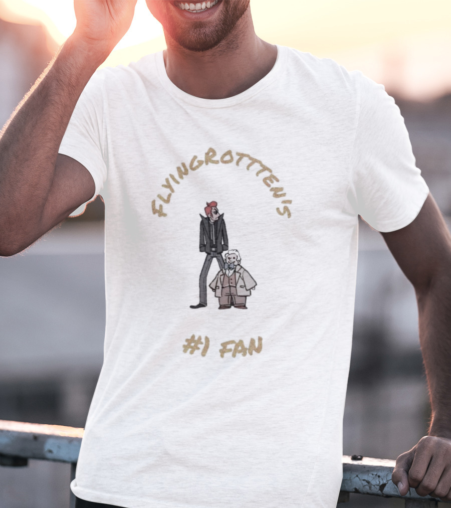 Flyingrottten’s #1 Fan Man And Old Man T-Shirt