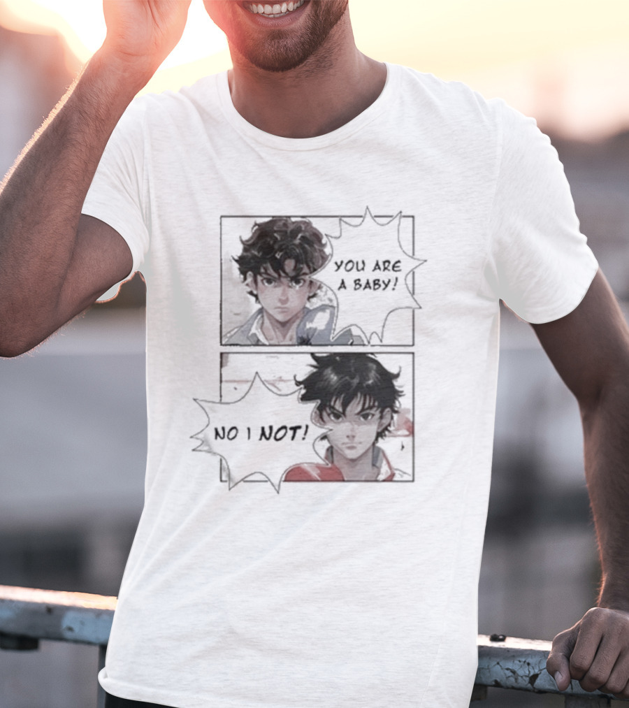 Slushynoobz You Are A Baby No I Not Anime Character Exchange T-Shirt