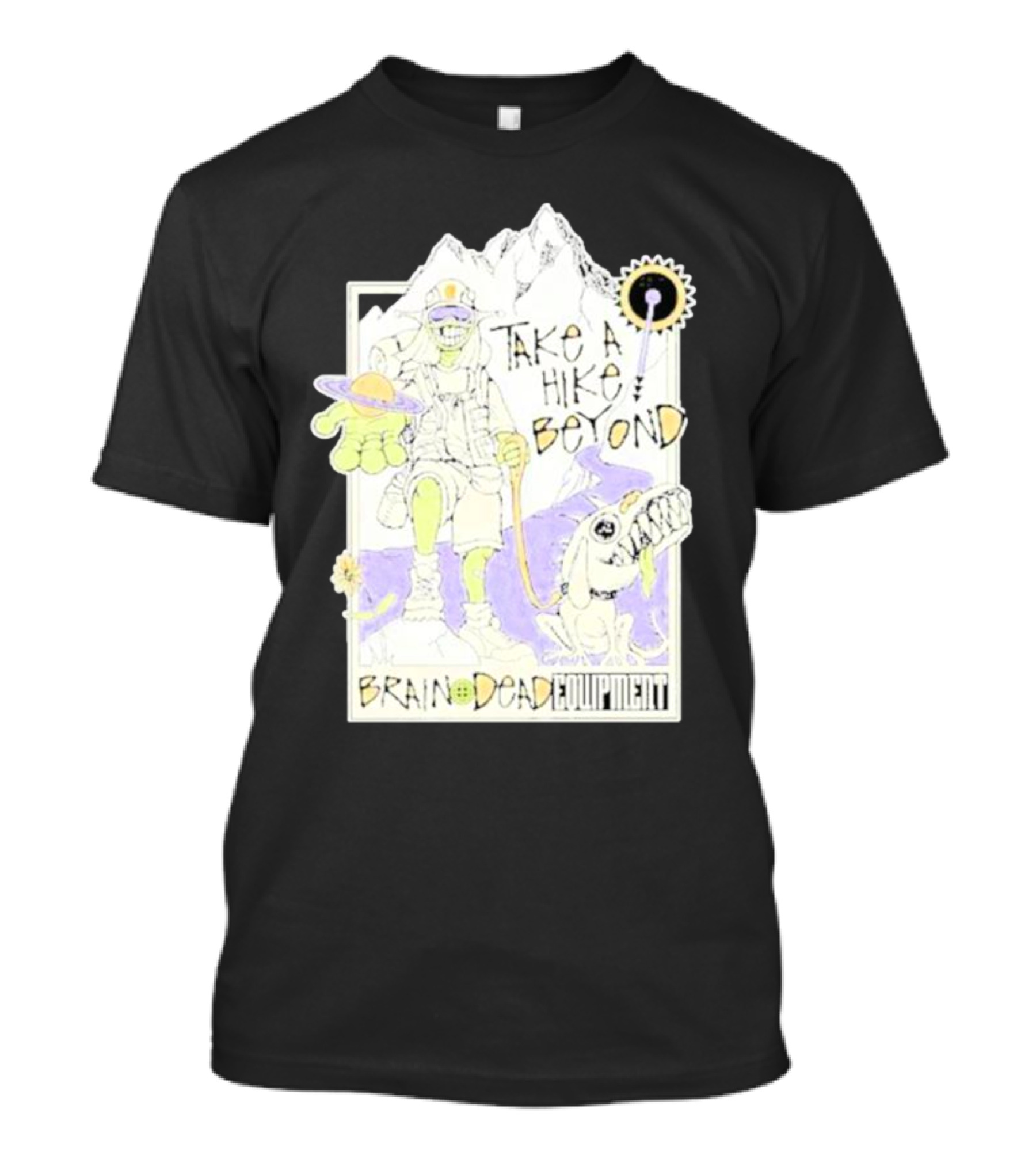 Take A Hike Beyond Brain Dead Equipment T-Shirt