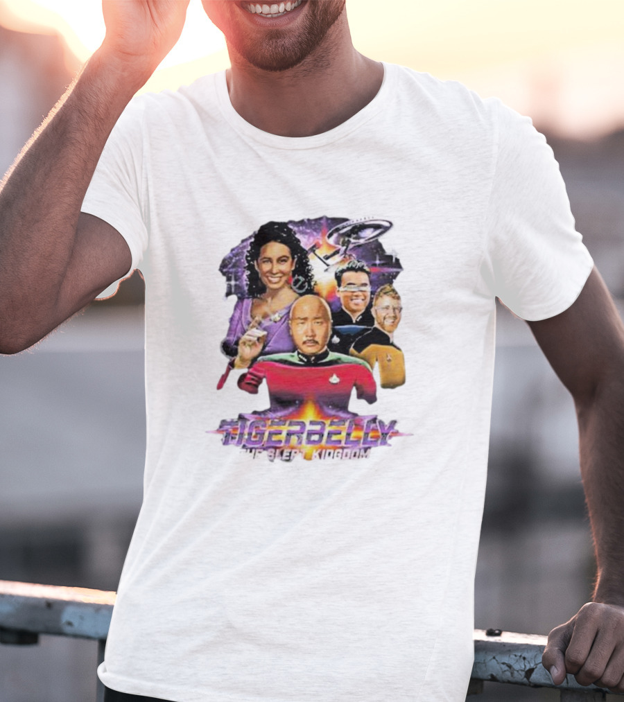 TigerBelly The Slept Kingdom Star Trek Crew T-Shirt