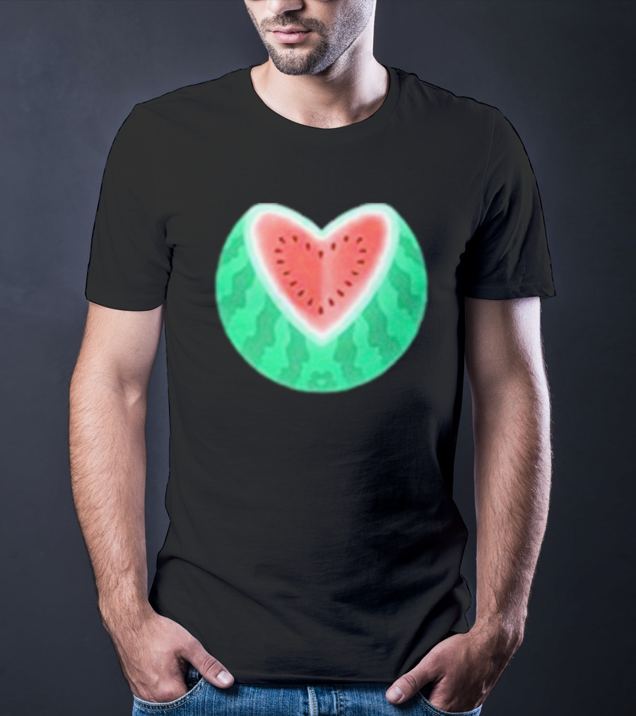 The Yetee Watermelon Heart T-Shirt