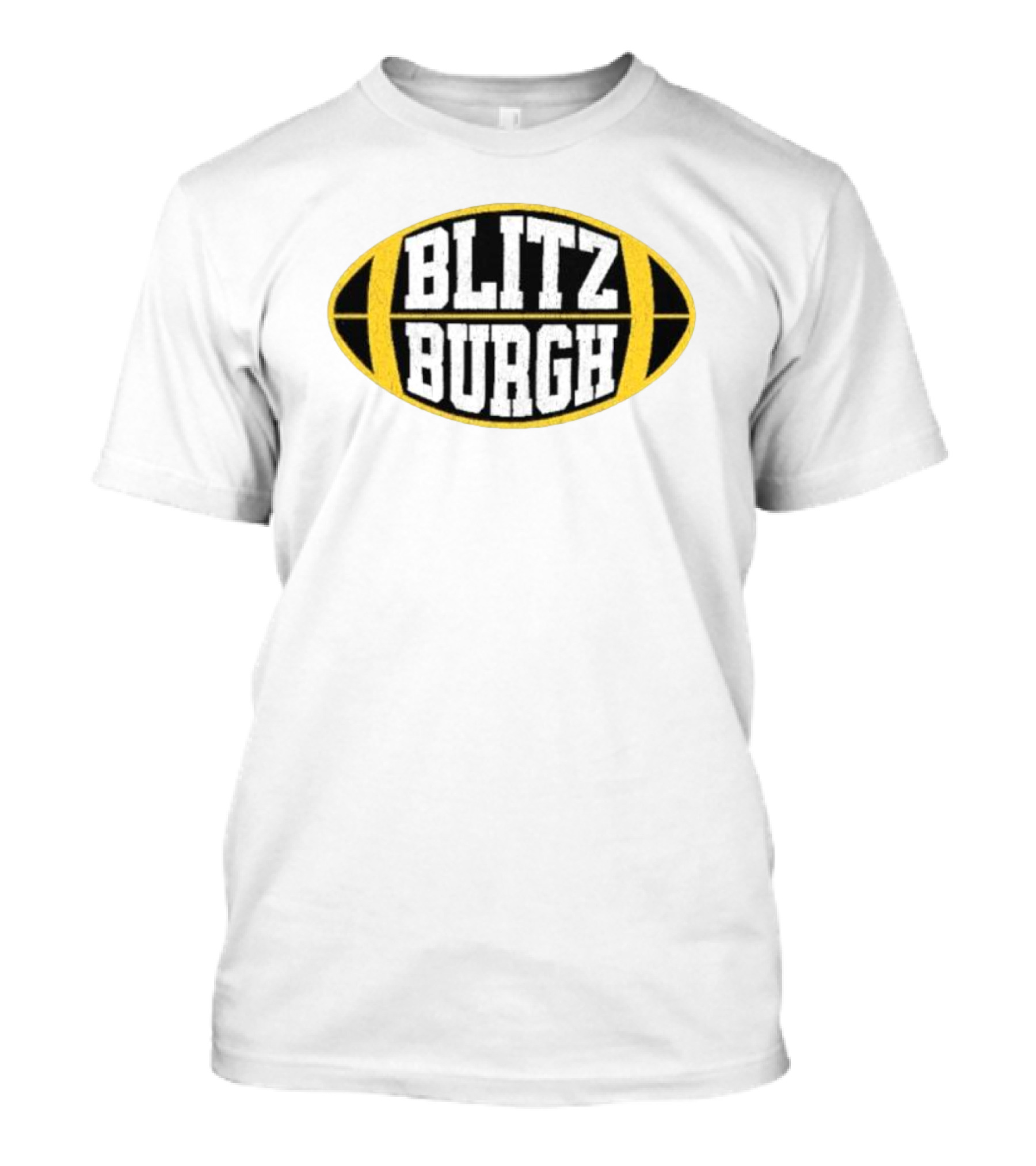 Blitz Burgh Football Logo Steelers T-Shirt