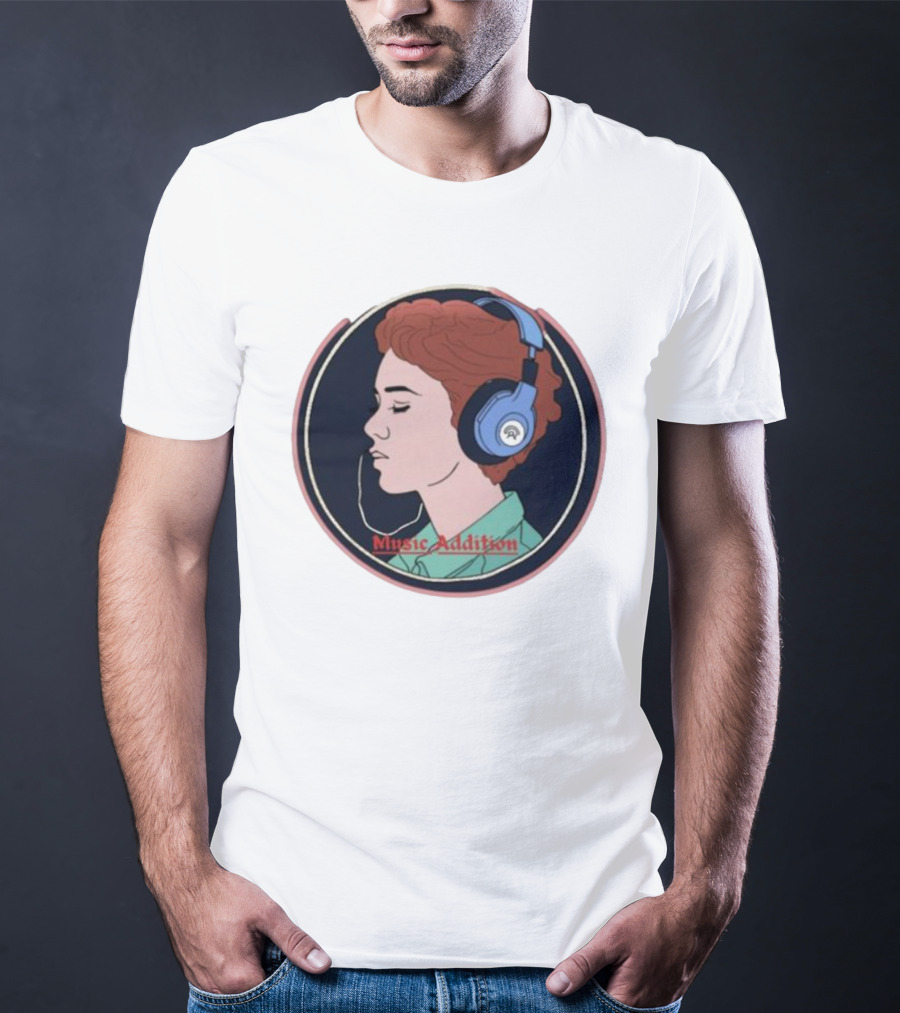 Music Addition Groove In Style Headphone Harmony For Enthusiasts T-Shirt
