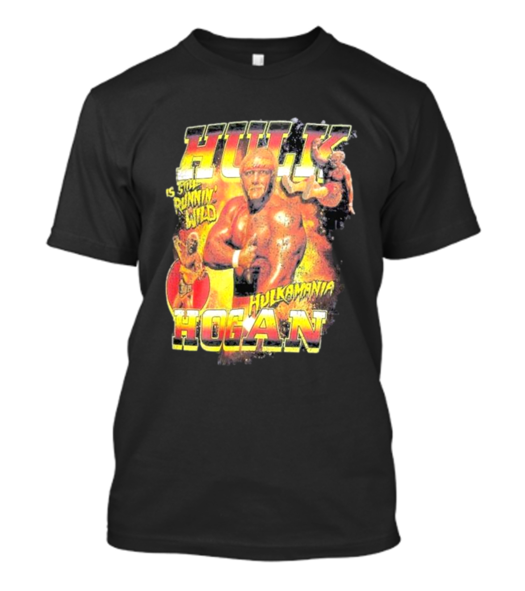 Hulk Hogan Hulkamania Is Still Runnin' Wild Hulkamania T-Shirt