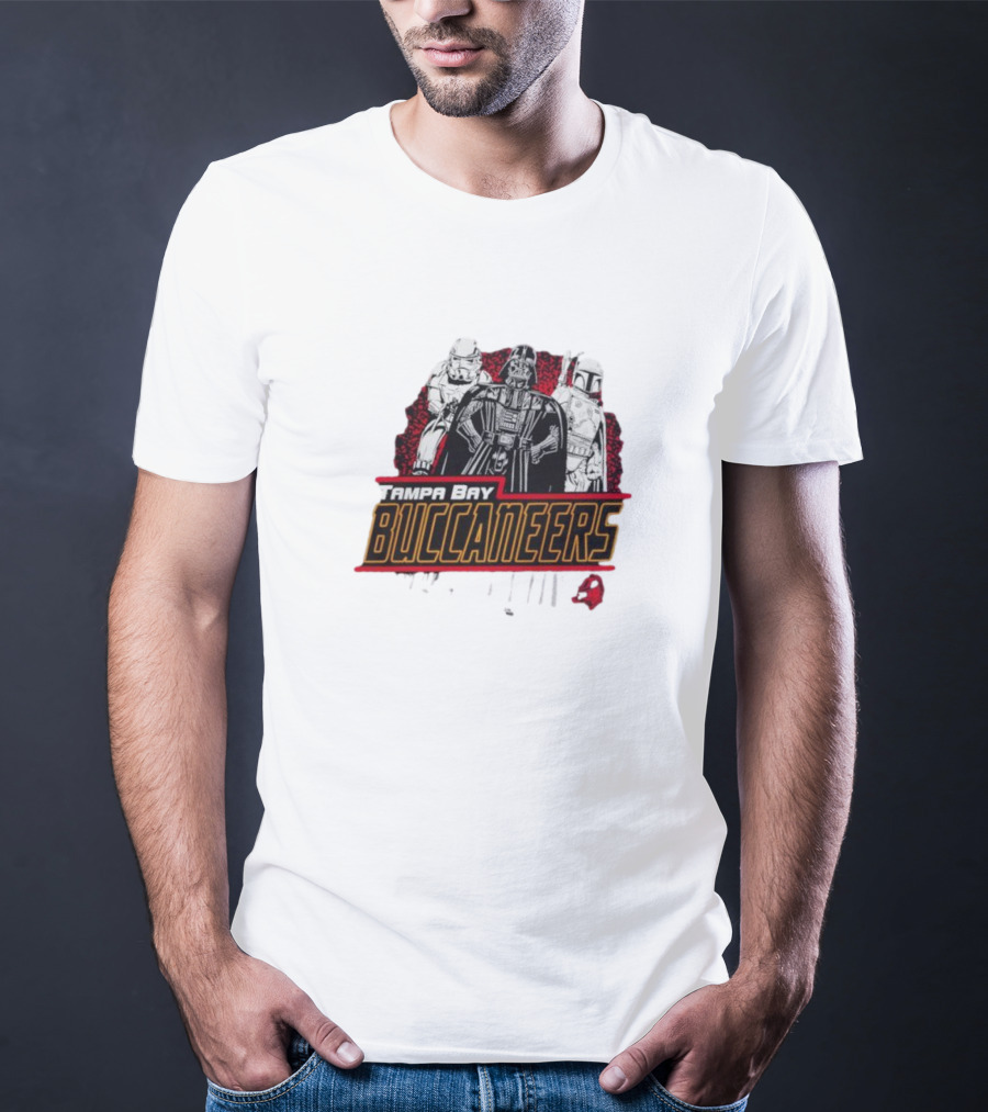 Tampa Bay Buccaneers Star Wars Crossover Junk Food T-Shirt