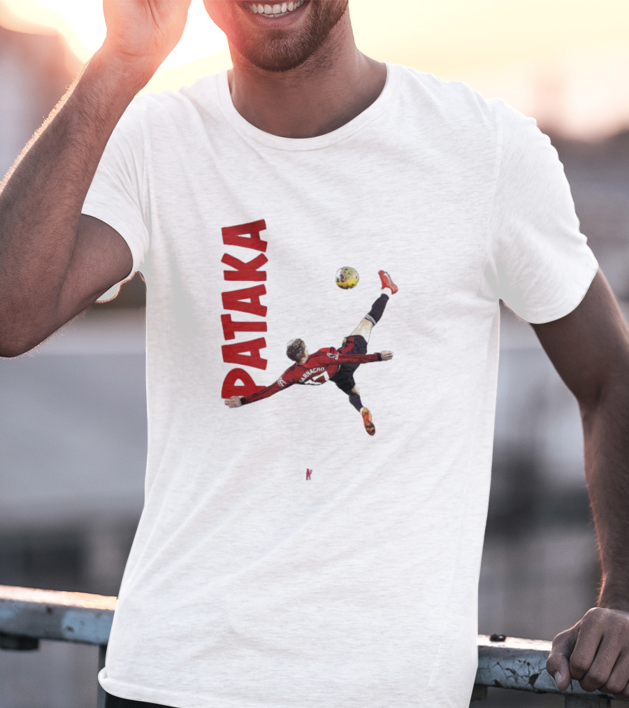 Alejandro Garnacho Bicycle Kick PATAKA Soccer T-Shirt