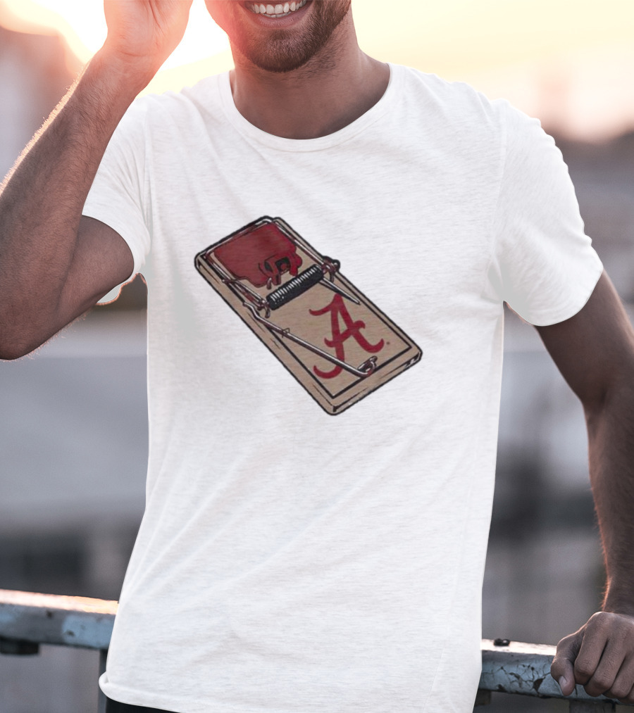 Alabama Football Crimson Trap A T-Shirt