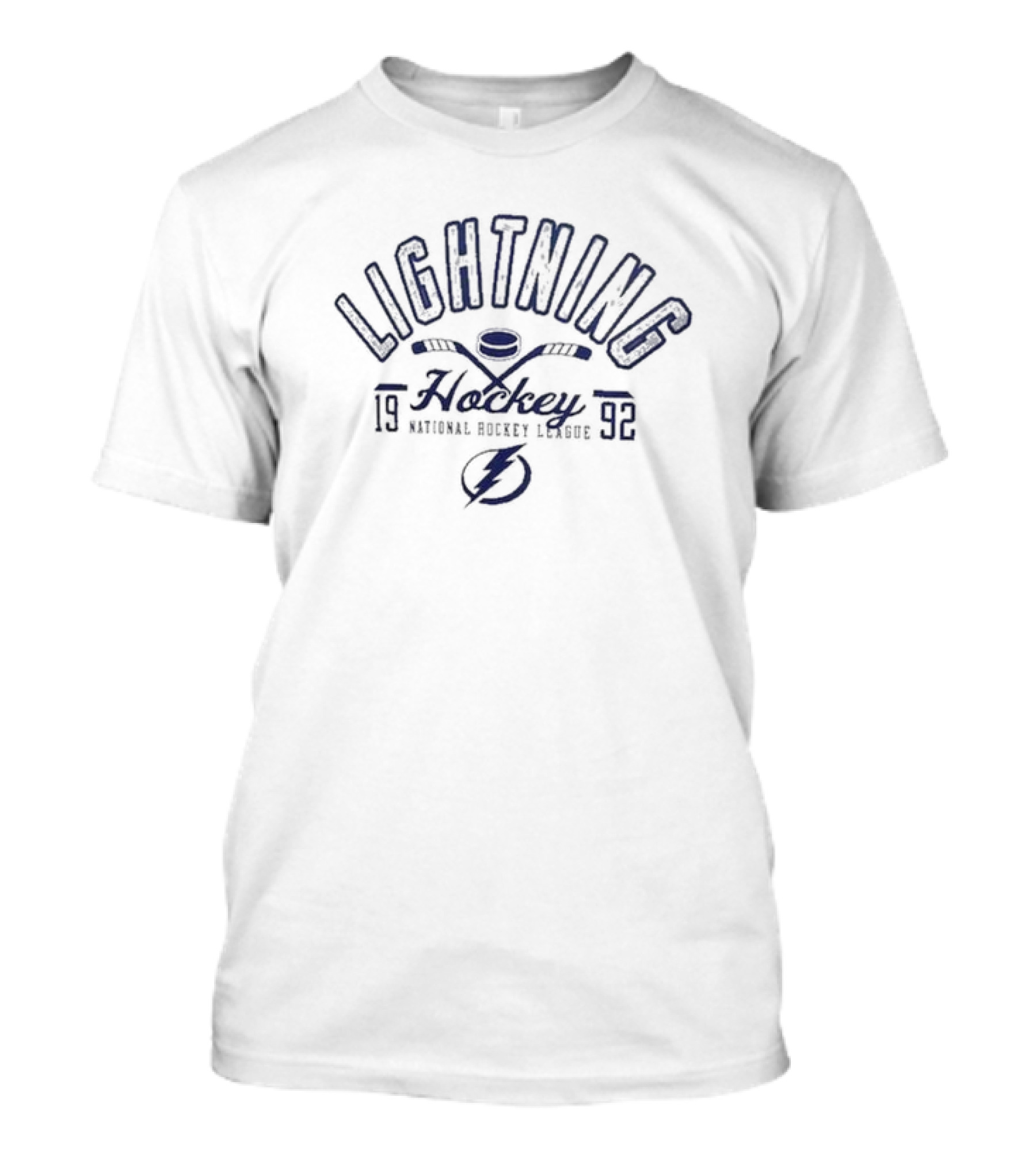 Lightning Hockey National Hockey League 1992 T-Shirt