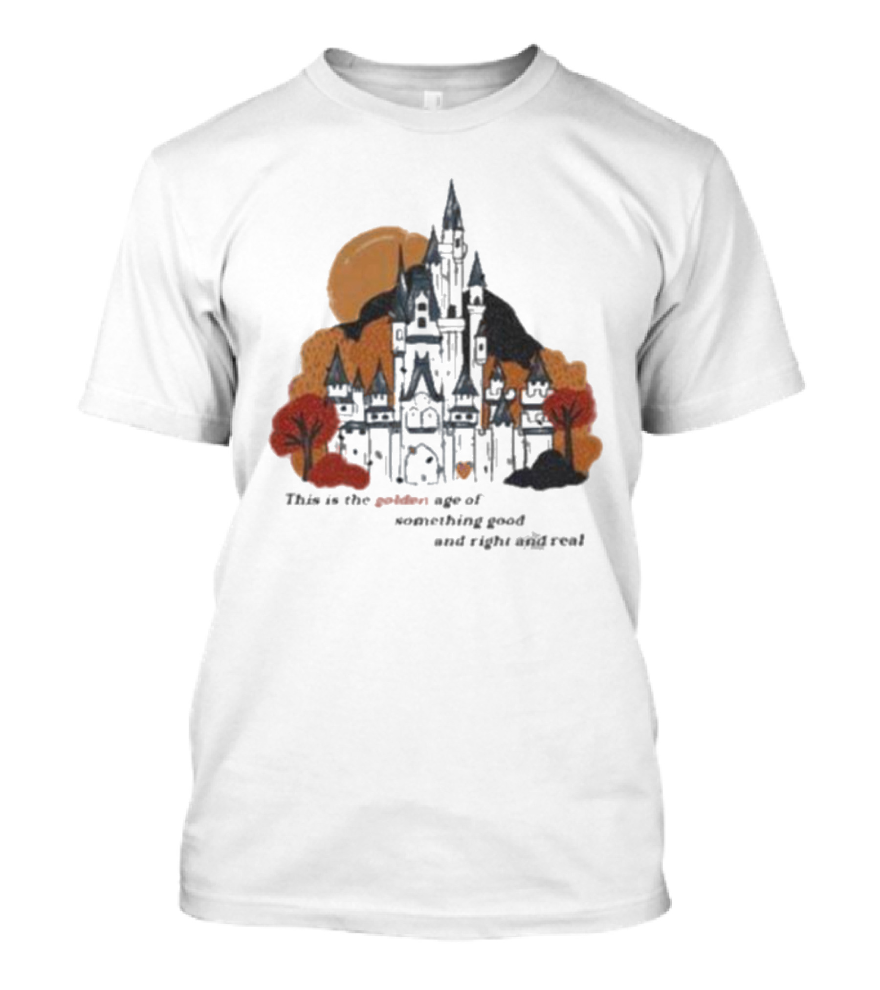 The Lost Brothers State Of Grace Castle Under Harvest Moon Forest T-Shirt