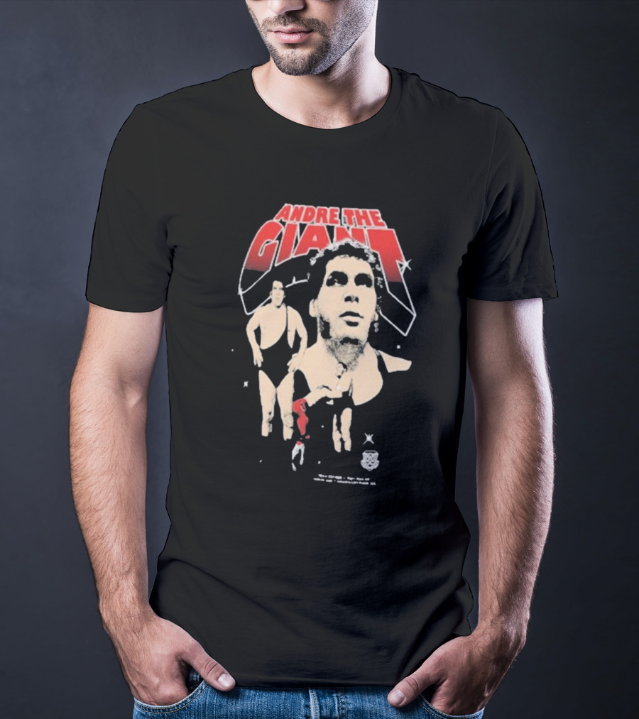 Andre The Giant Ripple Junction Collage Classic Style Stars T-Shirt