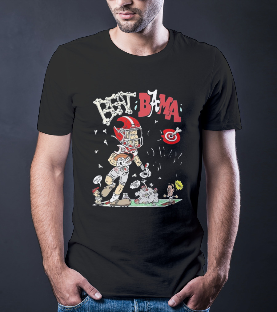 Georgia Bulldogs Football Beat Bama Go Dawgz Sic Target Touchdown Victory T-Shirt