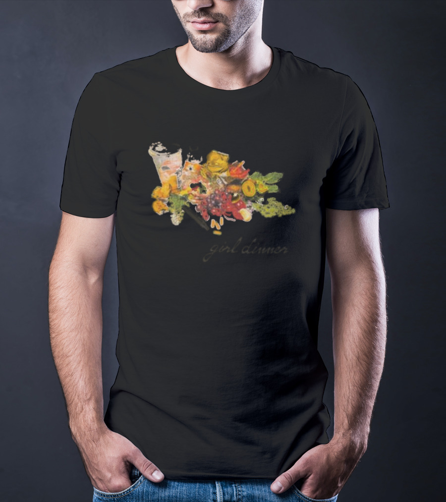 Girl Dinner Fruit Platter With Drink T-Shirt