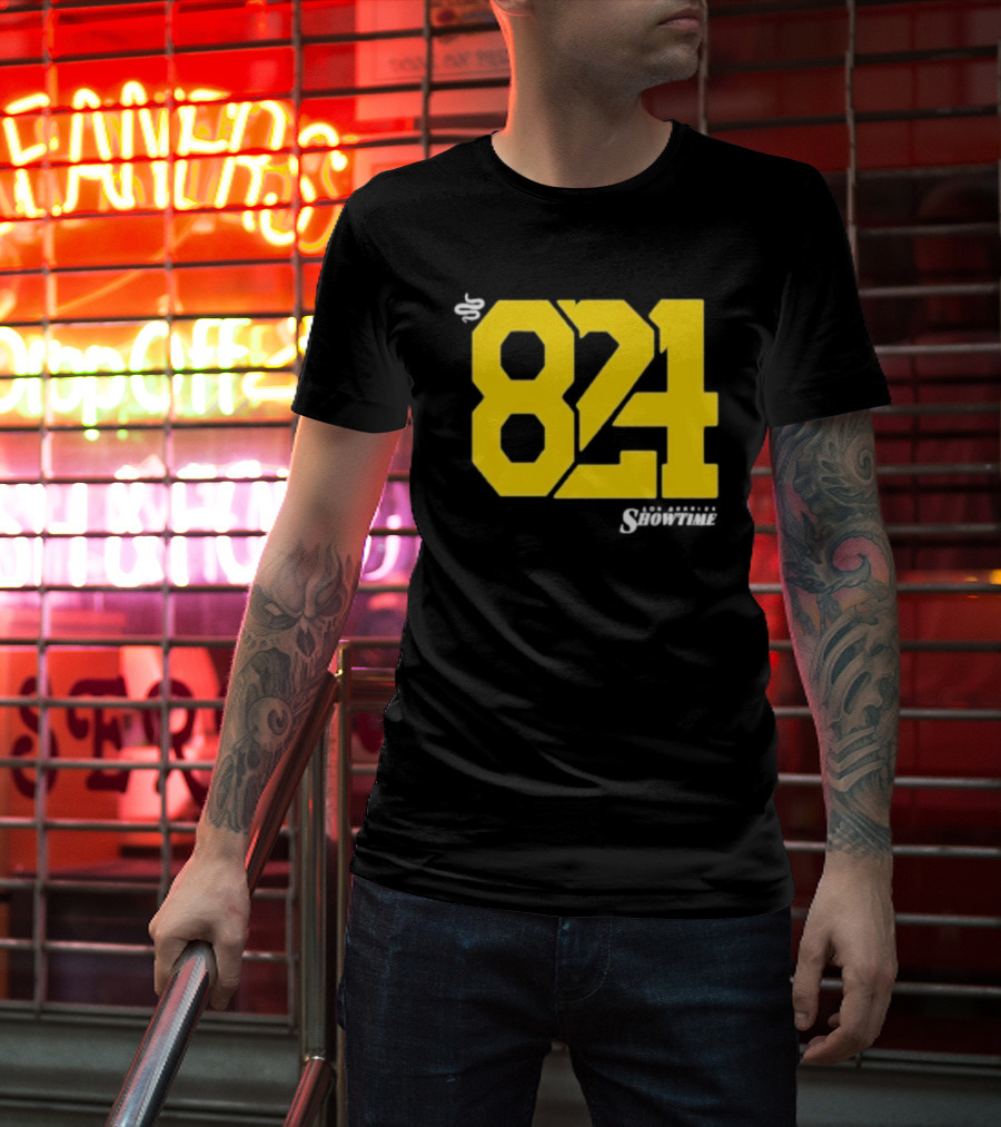 824 Los Angeles Showtime Mamba Day Unity Reptile T-Shirt