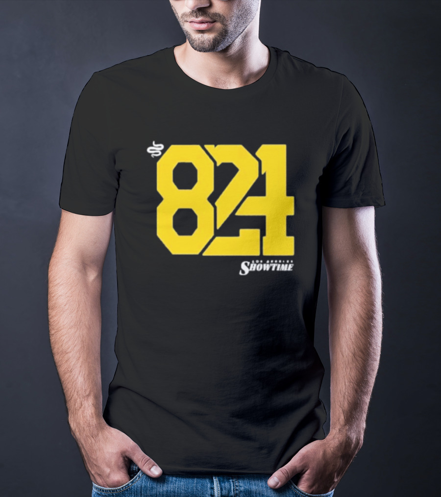 824 Los Angeles Showtime Mamba Day Unity Reptile T-Shirt