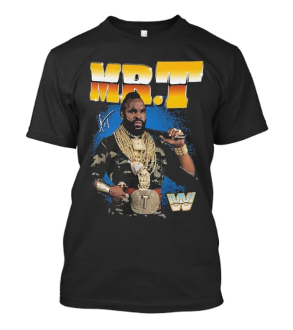 MR. T Signature Camouflage Chains Iconic T-Shirt